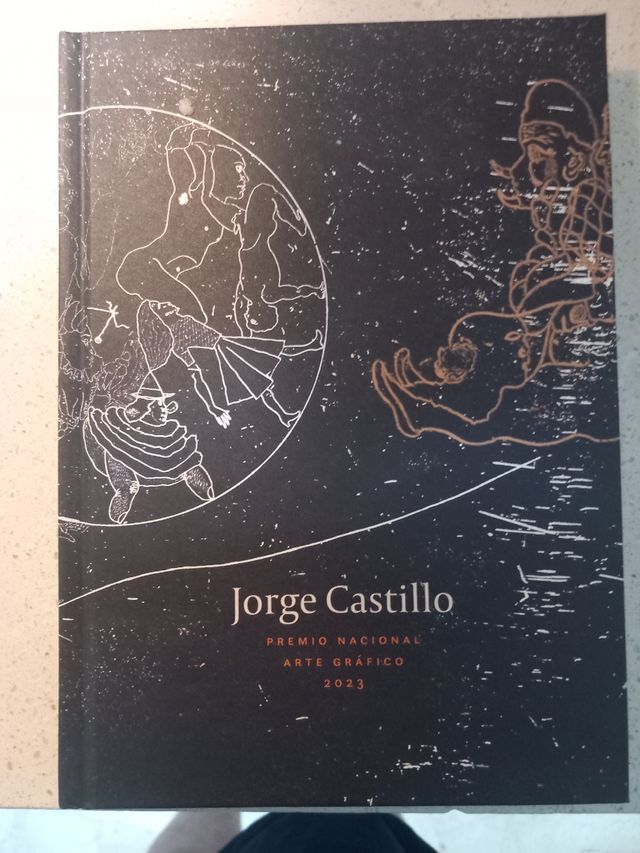 Libro Jorge Castillo - Premio Nacional Arte Gráfic