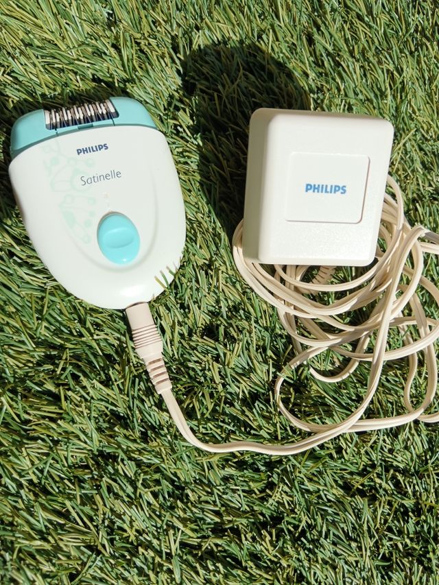 Depiladora Philips Satinelle - Azul y Blanca