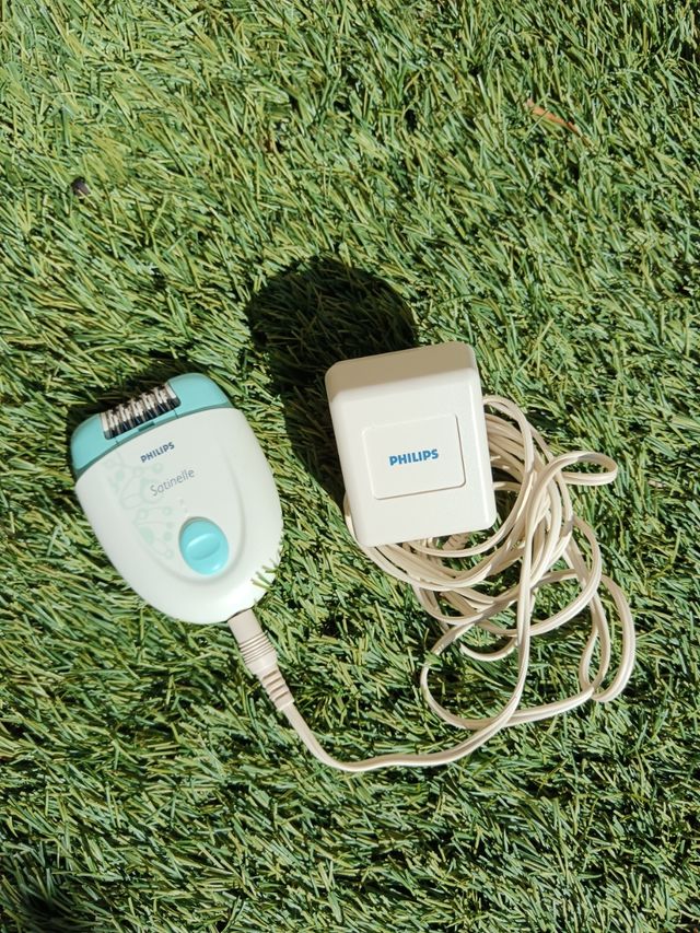 Depiladora Philips Satinelle - Azul y Blanca