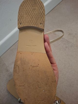 Sandali oro donna gioiello