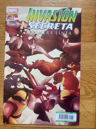 Comic Marvel Invasion Secreta