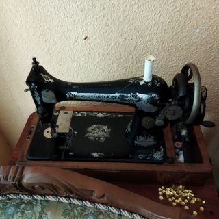 Máquina coser antigua Singer