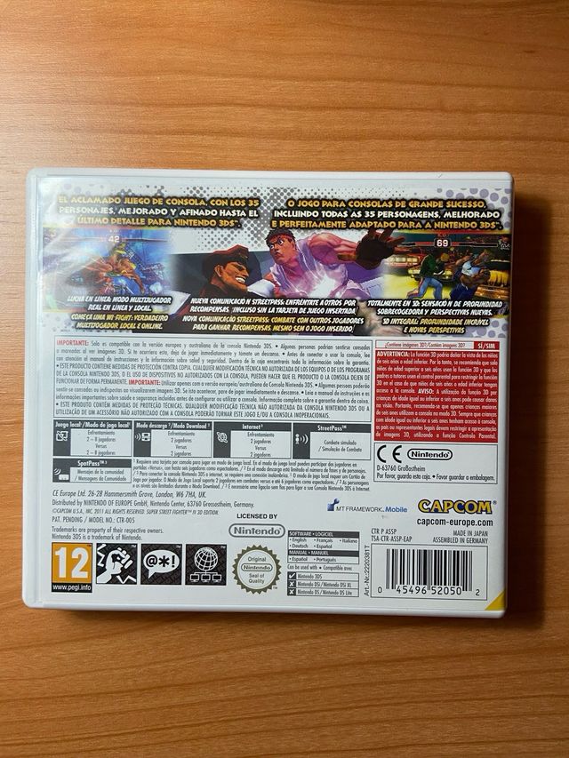 Super Street Fighter IV 3D Edition - Nintendo 3DS