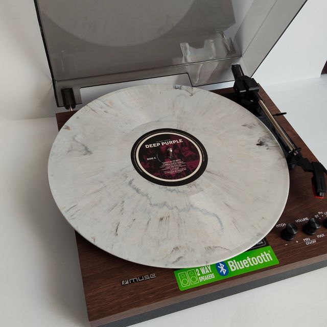 Giradiscos Muse MT-108 marrón