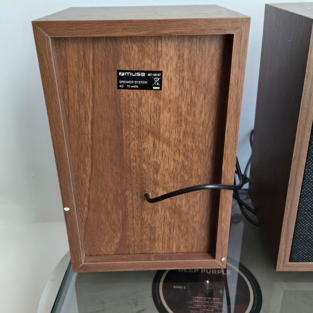Giradiscos Muse MT-108 marrón