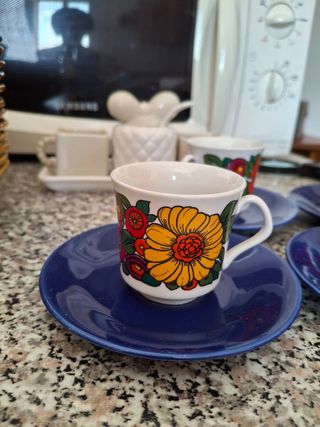 Set 4 Tazze Caffè Weidmann Vintage