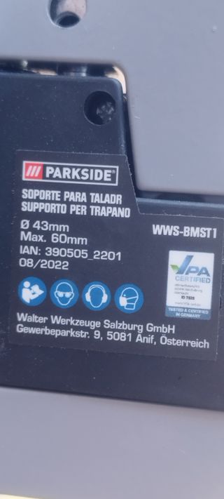 Soporte taladro Parslide WW5-BMET
