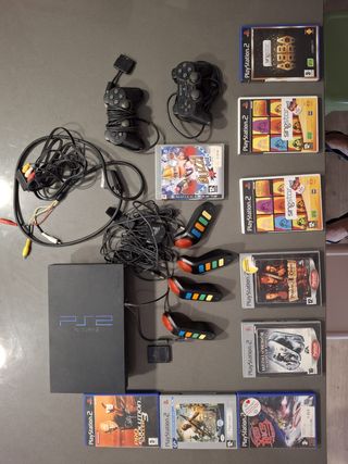 PS2 (PlayStation 2) - Consola + Juegos