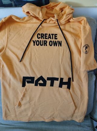 Sudadera Bershka amarilla talla S