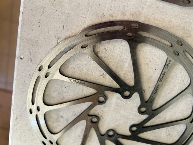 Discos freno SRAM Centerline: 2 uds