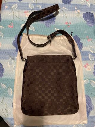 Tracolla porta tablet Sisley Marrone