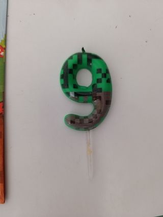 Decoración Cumpleaños Minecraft 9 años