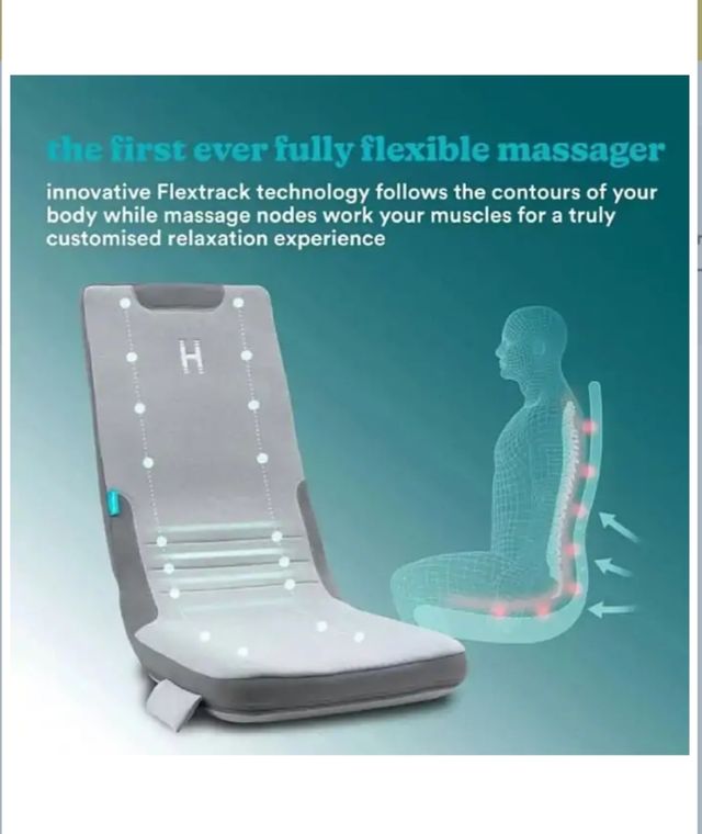 HOMEDICS MCS-512H-EB: Asiento de Masaje Flexible.