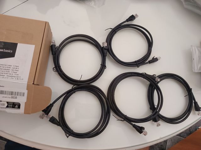 5 Cables Ethernet Cat6