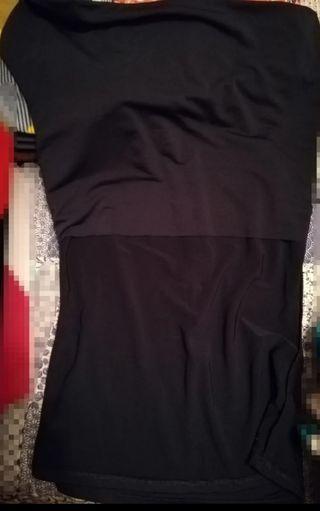 Blusa azul elegante mujer oferta!