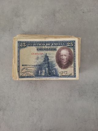 25 Pesetas - Billetes España (1928)