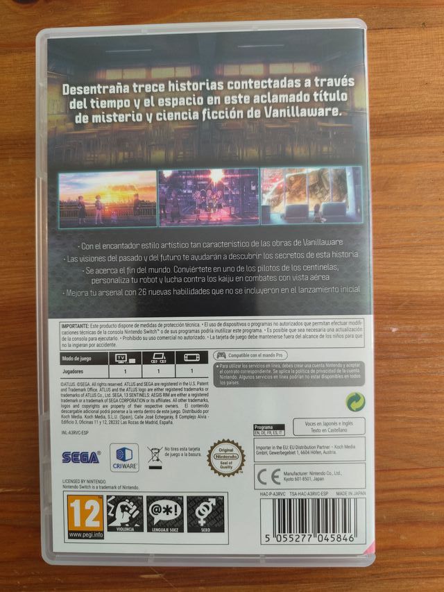 13 Sentinelas: Aro Aegis - Nintendo Switch