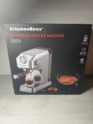 Cafetera Espresso KitchenBoss G550 - 1400W