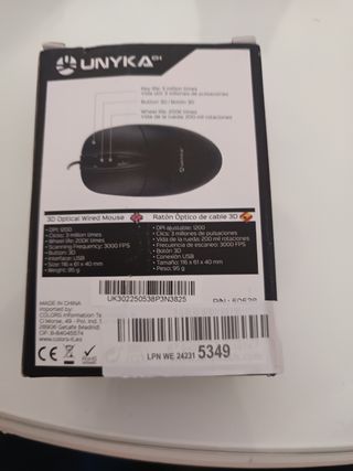Ratón óptico UNYKA - 2 unid.