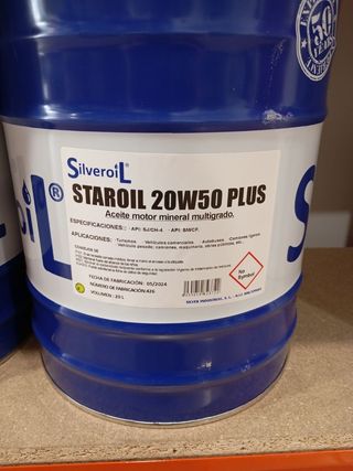 Aceite 20W50 Plus