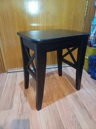 Taburete Ikea Ingolf negro