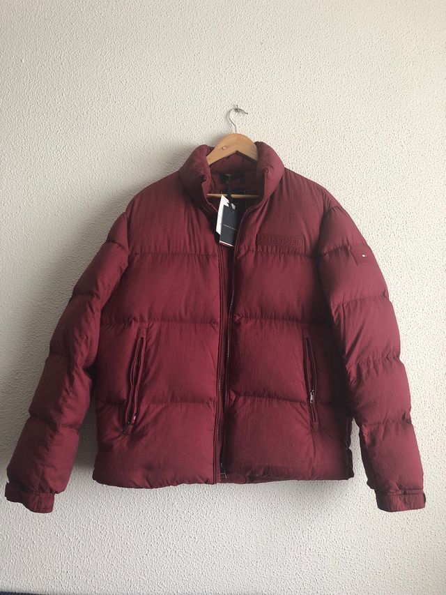Chaqueta acolchada Tommy Hilfiger roja