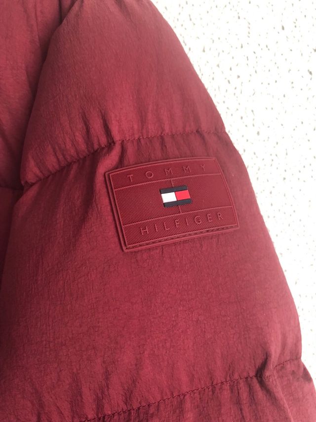 Chaqueta acolchada Tommy Hilfiger roja