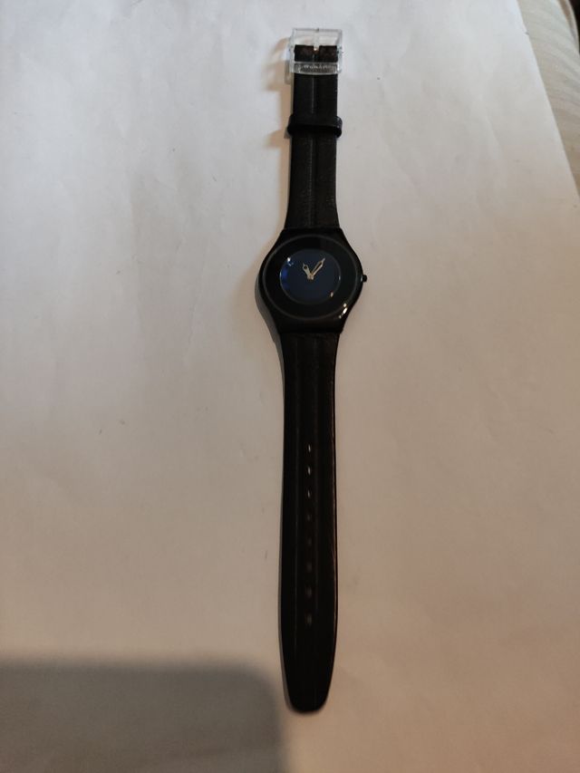 Swatch Skin Reloj - Azul y Negro