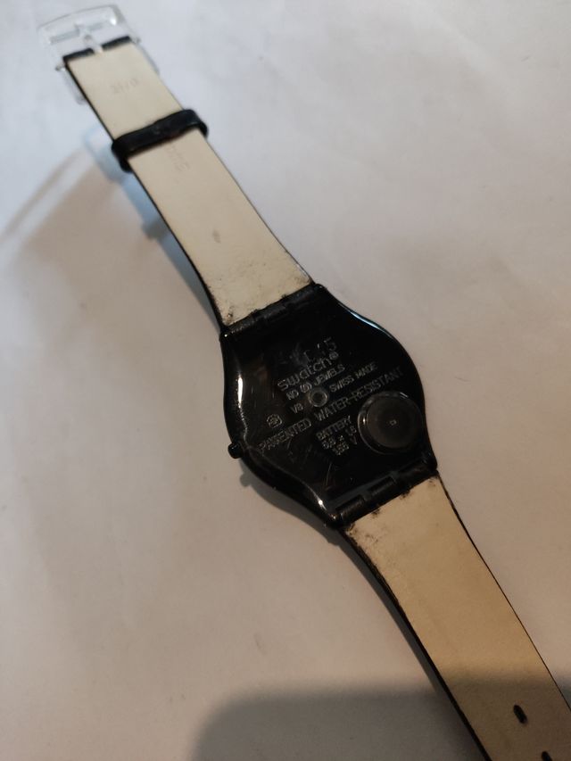 Swatch Skin Reloj - Azul y Negro