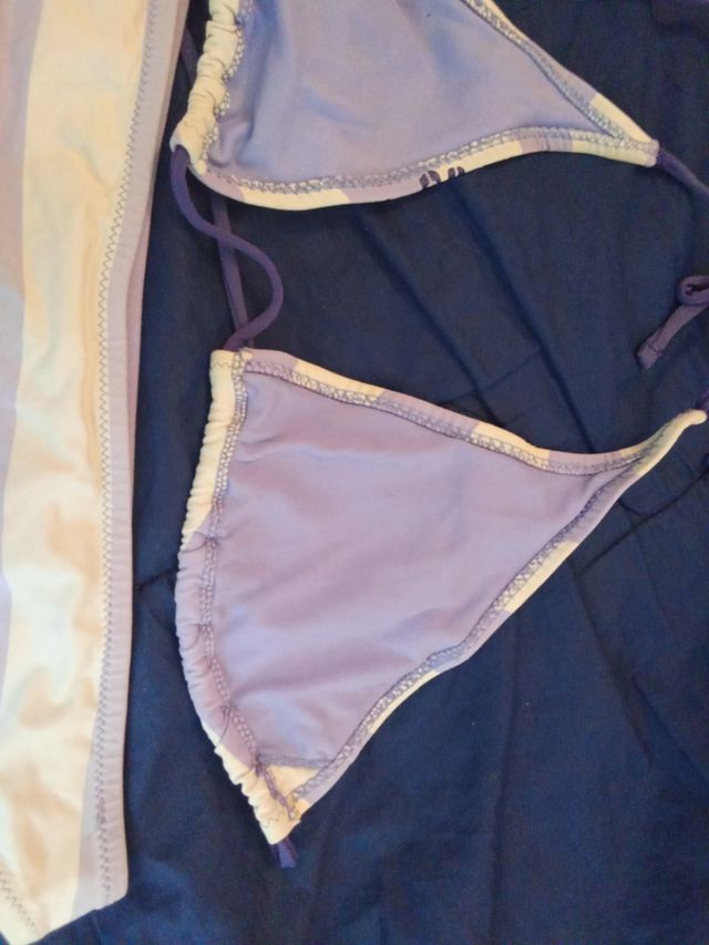 2 Bikinis - Gris y Morado