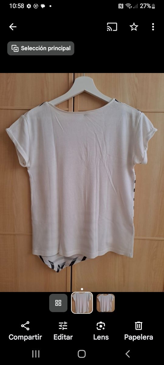 Camiseta rayas niña MAYORAL t/12 152cm