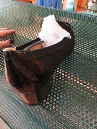 Zapatos mujer negros -talla 39