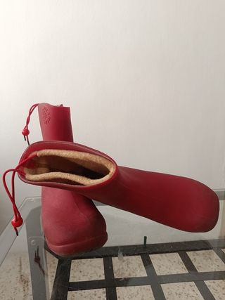 Botas lluvia Camper rojas n42