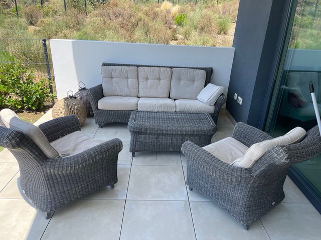 Conjunto terraza 3x2