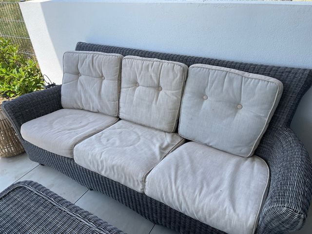 Conjunto terraza 3x2