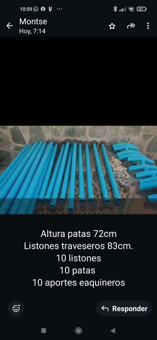 Estructura piscina