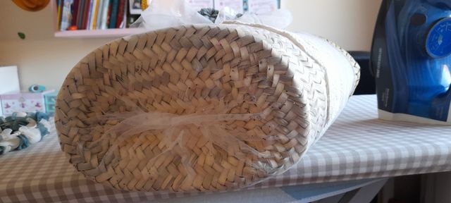 Capazo mimbre cesta regalo