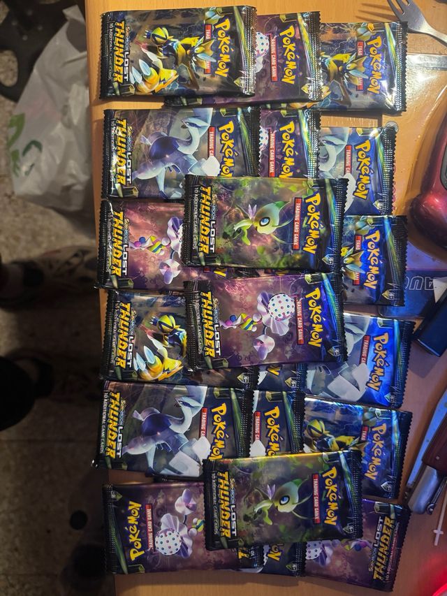 20 Sobres Pokémon sun-moon Sin Abrir