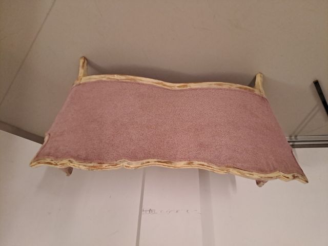 Sillón rosa - Tapizado