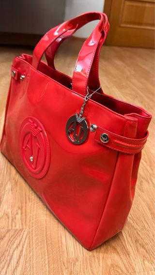 Bolso Armani rojo