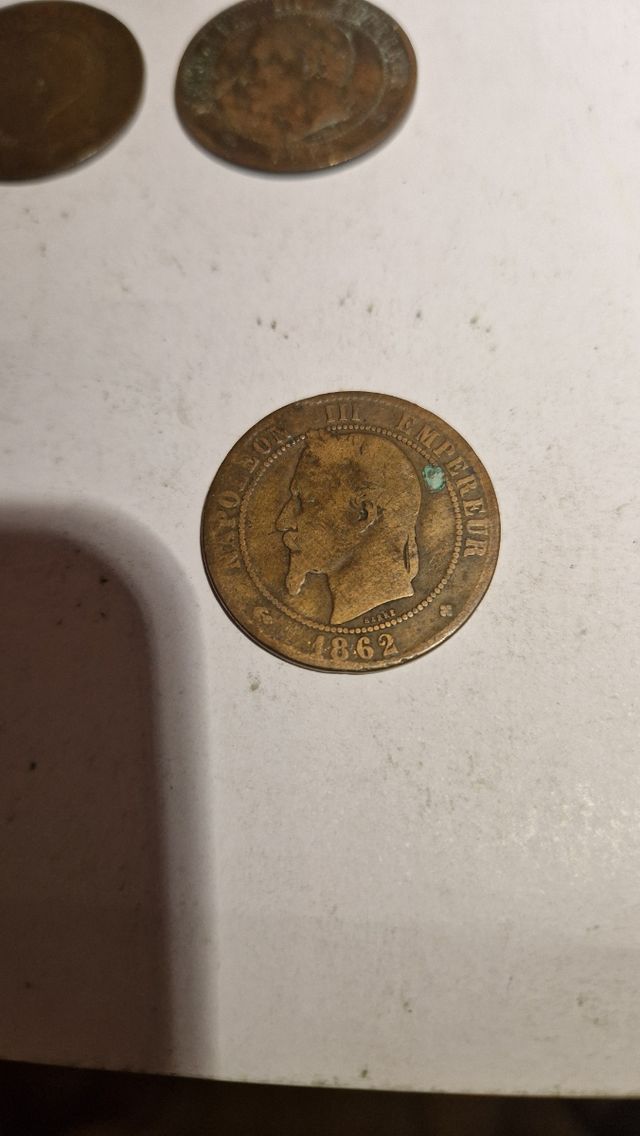 4 Monedas Napoleón III (1855-1863)