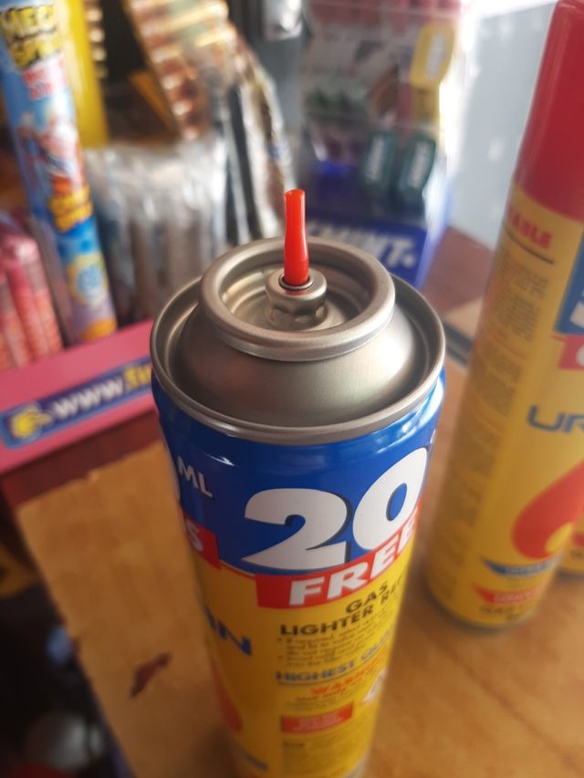 Ricariche gas accendino Urban 300 ml + 50 ml gratis