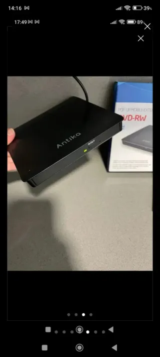 Grabadora Reproductor DVD USB 3.0