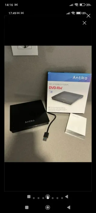 Grabadora Reproductor DVD USB 3.0