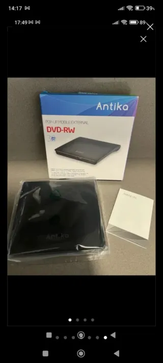 Grabadora Reproductor DVD USB 3.0