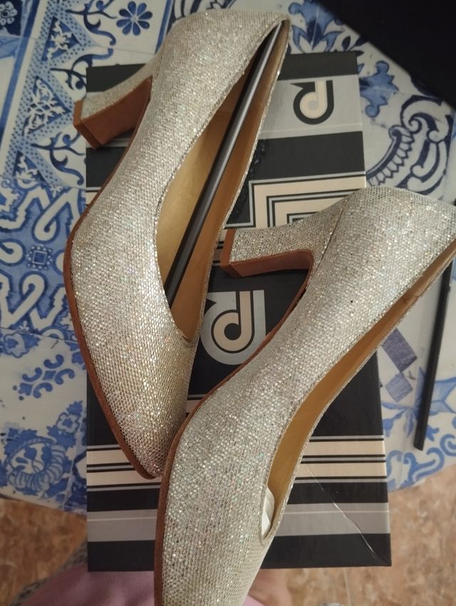 Zapatos fiesta Piola plata