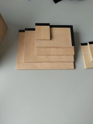 Mini skatepark madera - Fingerboard