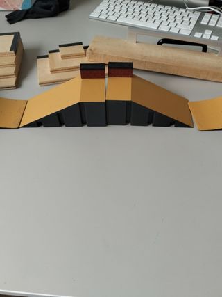 Mini skatepark madera - Fingerboard