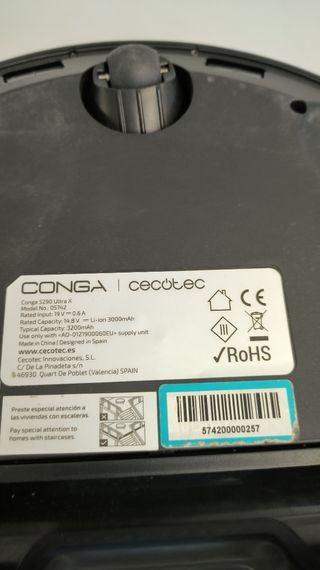  Cecotec Conga 5290 Ultra X PARA PIEZAS P20Y2575