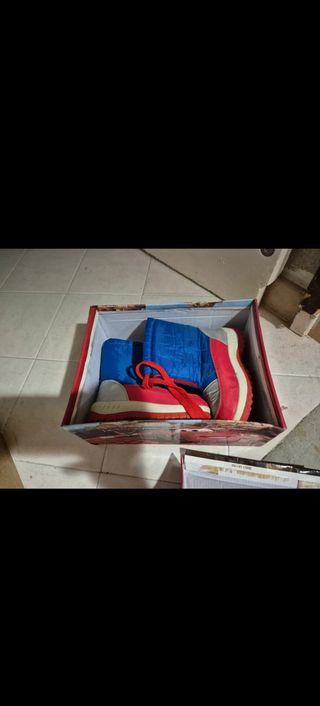 Scarponcini Cars - Blu/Rosso - Nuovi